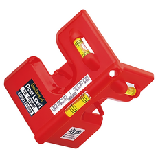 Ebisu DiAMOND Pro-Mini系列 垂直磁性定位水平尺，紅色, 1個