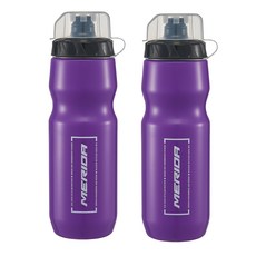 MERIDA 美利達 水壺 附防塵蓋, 紫色, 760ml, 2個