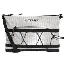 adidas 愛迪達 側背包/斜背包/小包/運動小包 TRX MT ORGANIZE JD3432, 1個, 灰色 + 黑色