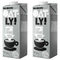 OATLY 咖啡師燕麥奶 100% 全素, 1L, 2瓶