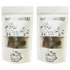 LAOMU 黑糖桂圓紅棗茶, 60g, 2袋, 1包