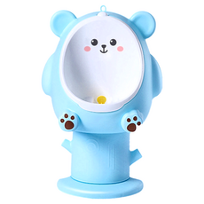 THEMOTHER 小熊造型兒童小便斗, 可調整高度, 藍色