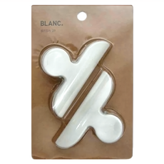 BLANC OBJET 食品封口夾 11cm ABS材質, 白色, 1組