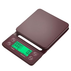 REQIR 3kg 咖啡秤電池款計時, 單一商品, 1個