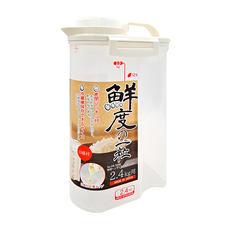 PEARL LIFE 珍珠金屬 米桶附量杯 2.6L, 1個, Transparent