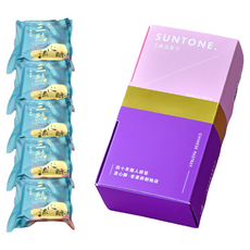 三統漢菓子 流心酥 鹹蛋黃鳳梨口味 香濃內餡 酸甜土鳳梨餡 綿密蛋黃流心 5入/盒, 277g, 1盒