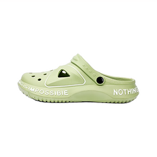 bebehome 5.0 踩屎感潮流兩用厚底涼拖鞋, EVA材質, 綠色