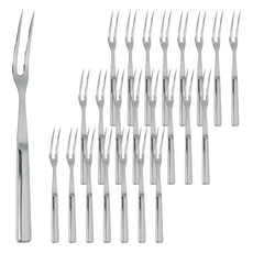 Let's cook 樂司廚品 水果叉 #304不鏽鋼18-8 廚房用, 24支