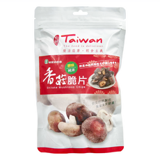 埔里鎮農會 香菇脆片 原味 台灣產, 80g, 1包