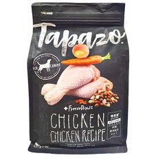 Tapazo 熟齡犬 凍乾三重奏 2lb, 低敏雞肉配方, 907g, 1包