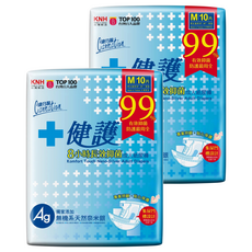 康乃馨 健護 成人紙尿褲 一般型, M 32~44吋, 10片, 2包