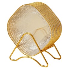 輕奢吐骨碟8個 Set 塑膠材質 150mmx85mmx200mm, 琥珀, 1組