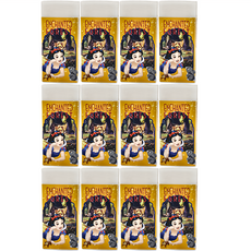 Snow White 白雪公主 迪士尼公主系列製圖橡擦12個,可愛卡通橡皮擦組, 1組