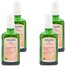 WELEDA 薇蕾德 孕媽咪美腹按摩油 100ml, 4瓶