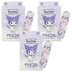 ONEDER 旺達棉品 醫療用黏性膠帶及黏性繃帶 KU-OK01 酷洛米, 20片, 3盒