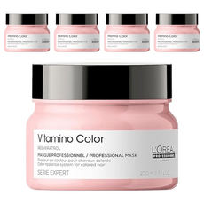 L'OREAL PARiS 巴黎萊雅 絲漾博飽和護色髮膜, 8週完美持色, 強韌髮芯 閃耀動人鑽石光澤, 洗後溫柔呵護 延緩染後掉色, 250ml, 5件