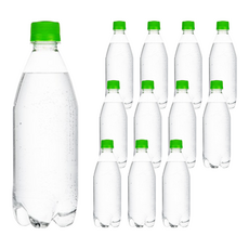 Tamsaa Aqua系列 無標籤萊姆風味氣泡水 500ml 6瓶裝, 12瓶