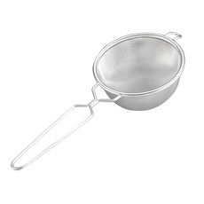 石浜金物工業 極細濾茶網 榻榻米網 - 8.5cm外徑, 日本製造, 18-8不鏽鋼, 1支