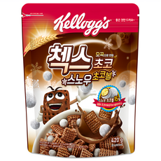 Kellogg's 家樂氏 COCO 可可猴 巧克力格格脆雪球麥片 420g, 1包