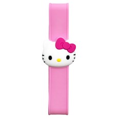 Skater Hello Kitty 立體矽膠 便當束帶, 粉色, 1個