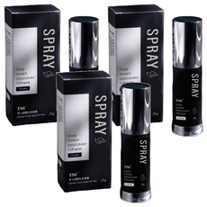 TS6 男士極戰私密噴霧 25g, POISE POWER DEODORANT FOR MAN, Intimate Power Spray, 3瓶