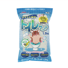 DoggyMan 多格漫 小動物專用清潔細粒廁所砂 1.5kg, 倉鼠/兔子/天竺鼠適用, 1包