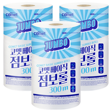 comet 捲筒衛生紙 Jumbo, 3包, 4捲, 300m