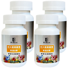 BioBank 大金宏醫 百大蔬果酵素 素食B群 + 鐵鋅, 30顆, 15g, 4盒
