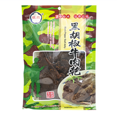 欣欣 黑胡椒牛肉乾, 180g, 1包