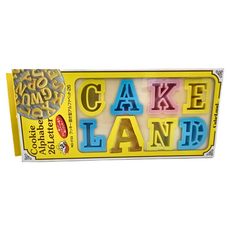 Cakeland 26英文單子餅模 Set - 日本製造, NO-1733, PP塑料, 1個
