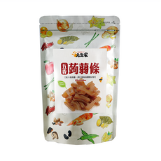 元氣家 高纖五香蒟蒻條 QQ有嚼勁 富含膳食纖維, 200g, 1包