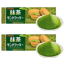 Furuta 古田 抹茶風味夾心餅乾, 87g, 2盒
