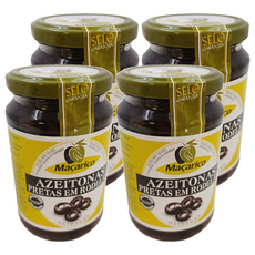 Macarico 瑪卡麗蔻 切片黑橄欖, 345公克, 165g, 4罐