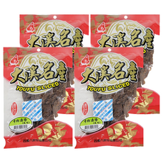 四乘六 牛肉滷條風味豆干, 90g, 4包