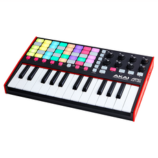 AKAI APCKEY25MK2 MIDI鍵盤, 黑色 + 紅色