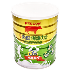 RED COW 紅牛 康健保護力奶粉 金盞花萃取物含葉黃素配方 高鈣 免疫球蛋白 骨骼保護, 1.5kg, 1罐