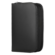 蕉蕉購物 可裝29支大容量刷具摺疊收納包, 黑色, 1個