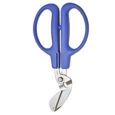 CANARY 長谷川刃物 寶特瓶身專用剪刀 PS-50H, 1支, 藍色