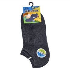 COOL ANGEL 毛巾底山型透氣船型襪 12雙入 - 運動休閒襪