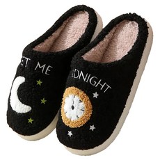 WUWU 午夜時光室內拖 DB48, 40~41, 黑色, 1雙