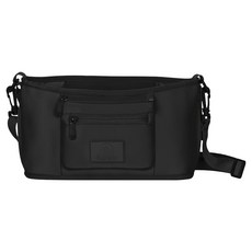 lionelo 三用型嬰幼兒手推車吊掛包 LITTLE CUBE, 碳黑色, 1個