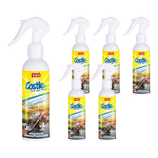 Castle 家適多 安全帽消臭防護噴霧, 獨家淨速溶垢泡, 免沖水, 24小時長效防護, 分解臭源, 180ml, 6瓶