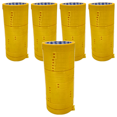 8H opp顏色膠帶 18mm*45M (黃色), 60個