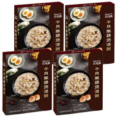 Bionuture 百羚鵲 干貝嫩雞煲湯粥 細火慢熬 低脂營養 滋補美味, 350g, 4盒