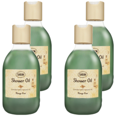 SABON 香芒奇異果沐浴油, 300ml, 4瓶