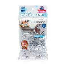 CAR-BOY 新尖角防護貼, 4入, 三方向黏貼固定, 透明, 約2.5 x 寬1.3 × 高1 × 厚0.3cm, 1包