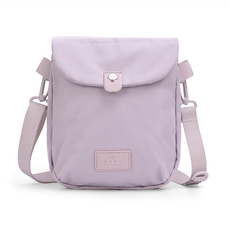 RITE 莫蘭迪系列 口袋包 尼龍 肩背包 - 19 x 24 x 3公分, M號, 珍珠灰