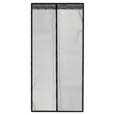 comet 玄關磁吸式防蚊門簾 黑色, 1個