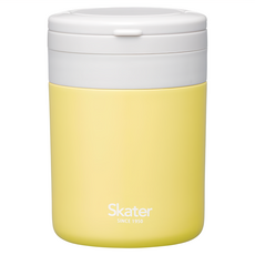 Skater 折疊手柄不鏽鋼保溫罐, 黃色, 300ml, 1個