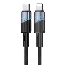 VYVYLABS Superb 2合1快充線 Cable Type-C to C+L 100W 1.5M, 深灰, 1個